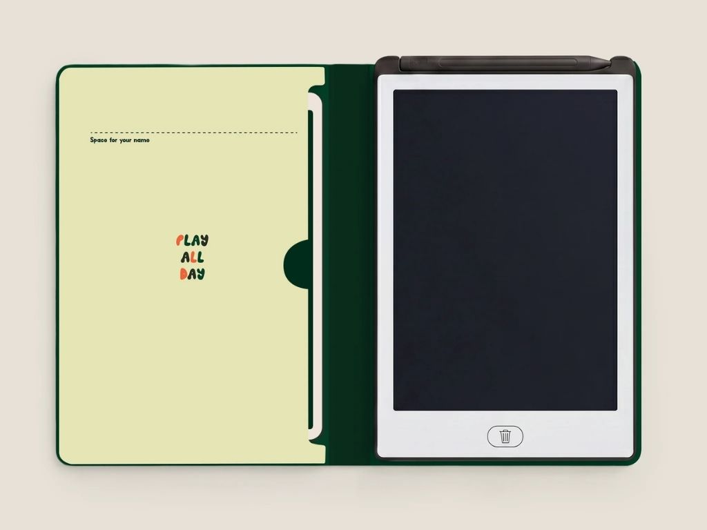Grafický tablet KidBook s kreslícími listy Little Vehicles
